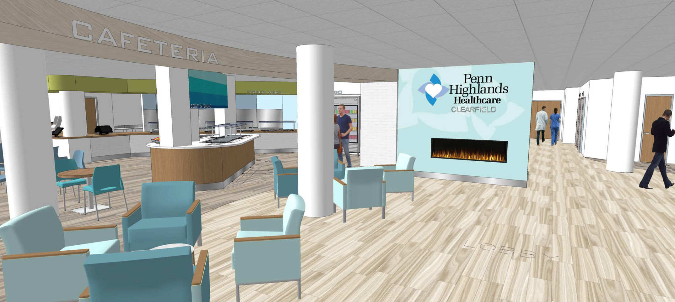 Clearfield Lobby and Cafe